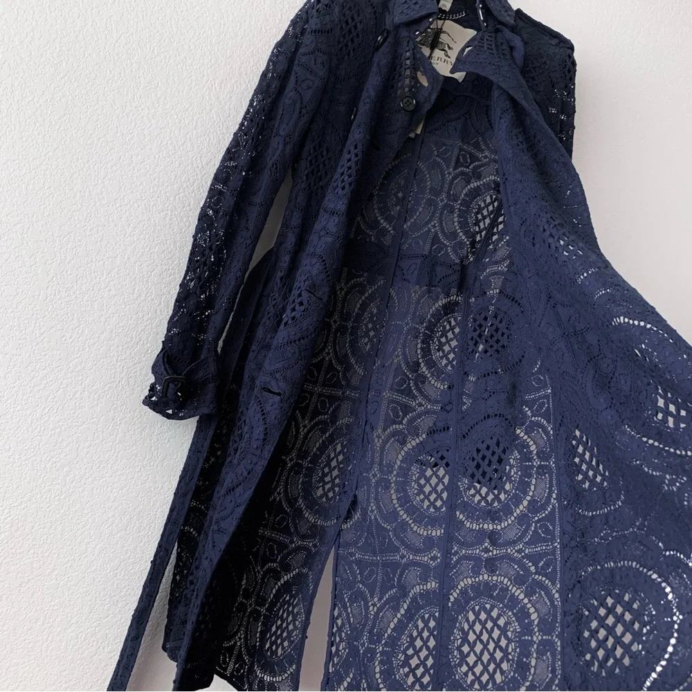 Burberry lace trench coat